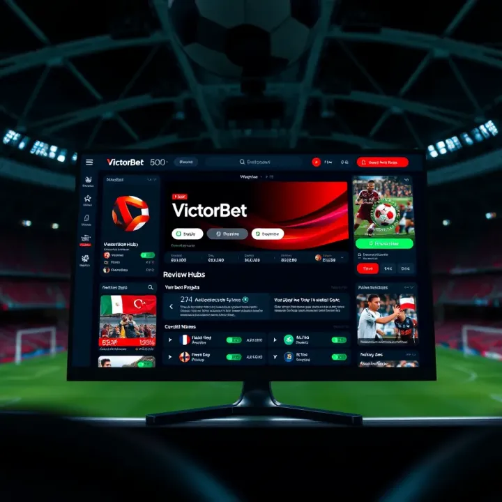 User interface showing key features of ilot Bet app including live betting and event statistics