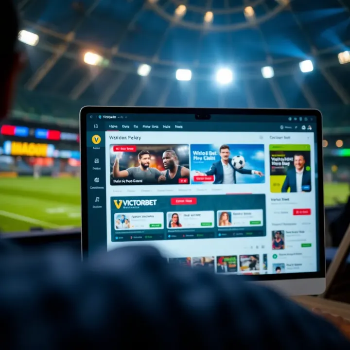Secure payment methods and registration interface for Nigerian bettors on VictorBet platform