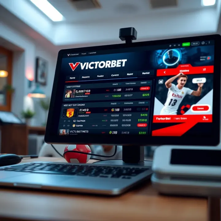 User interface of VictorBet showing the creation of a new promotion code