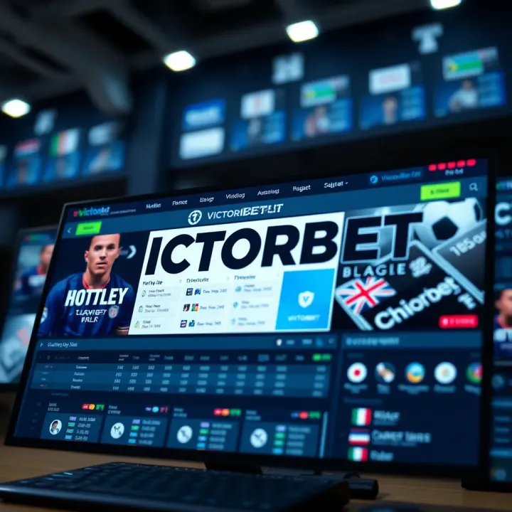 User navigating VictorBet website to manage account settings