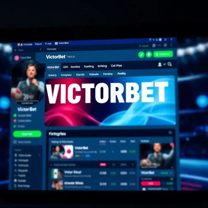 Mobile device displaying the Victorbet APK download interface with Nigerian flag accents