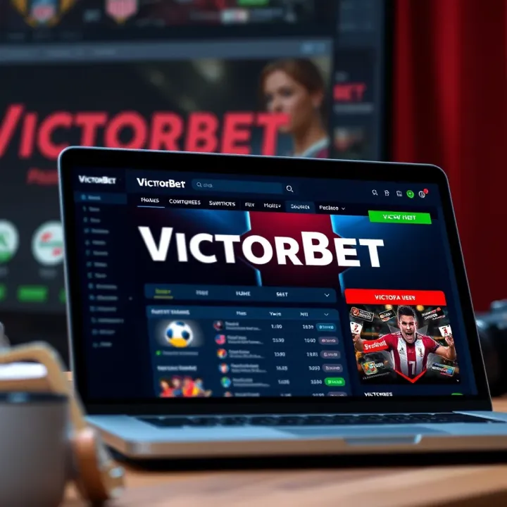 Victorbet Online Registration Interface for Nigerian Bettors User interface showing Victorbet online registration screen with form fields