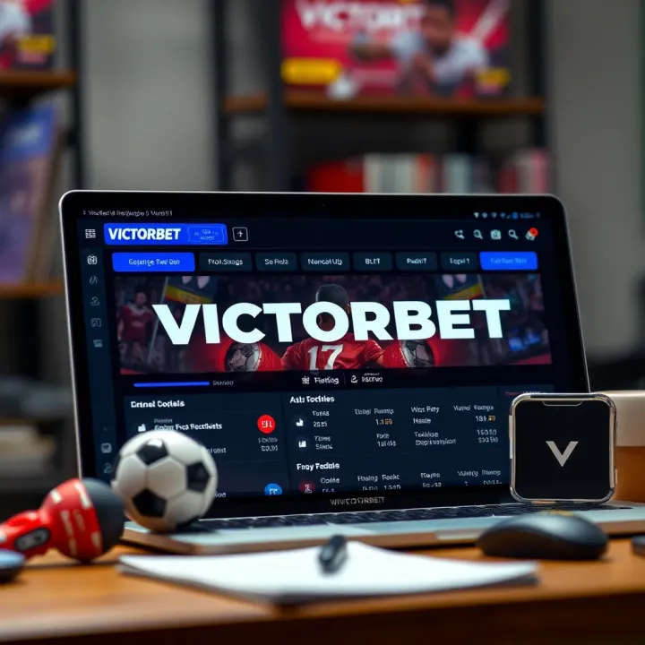 Smooth VictorBet Withdrawal Experience Using Monnify Gateway Calm Nigerian user managing online betting withdrawal on a laptop with confidence