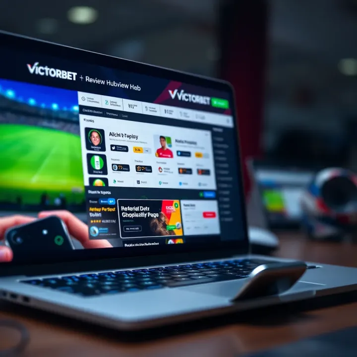 Illustration of Nigerian flag with betting icons symbolizing VictorBet platform guidance