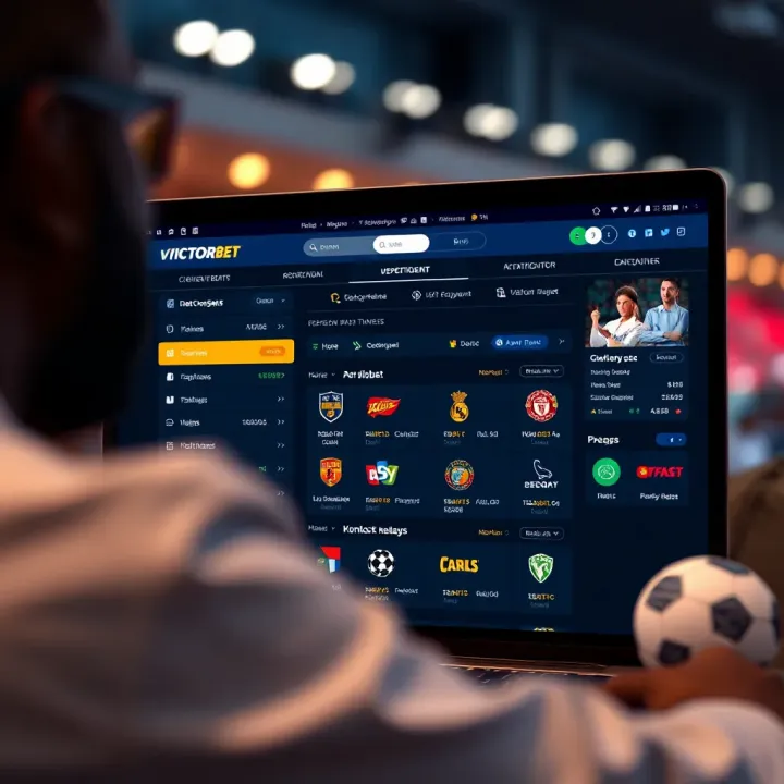 Overview of Betting Bonus Offers on VictorBet Colorful icons representing different types of betting bonus offers available on VictorBet platform