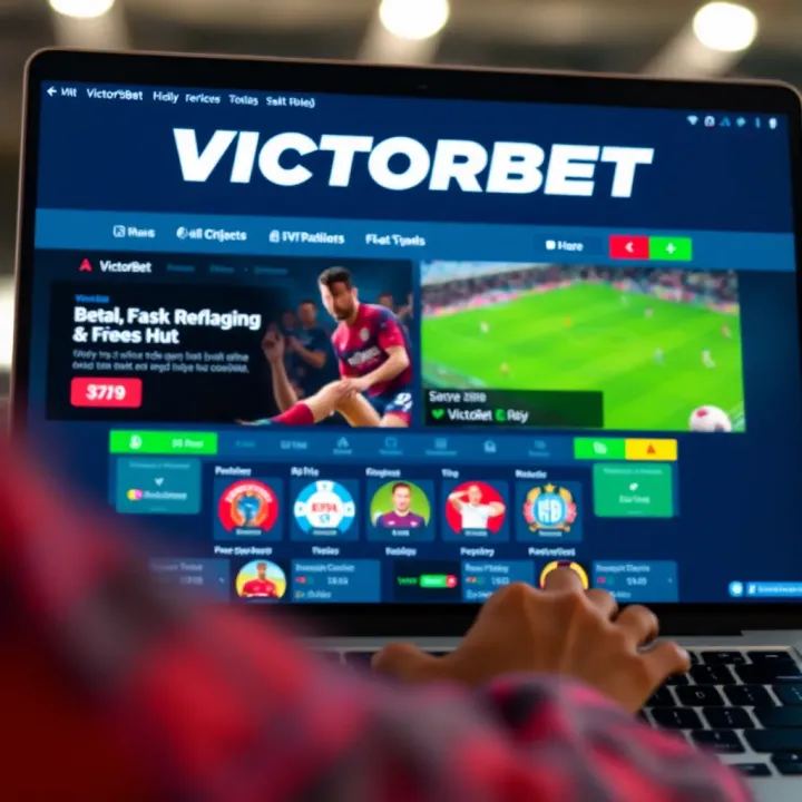 Graphic depicting secure online transactions for deposits and withdrawals on VictorBet platform