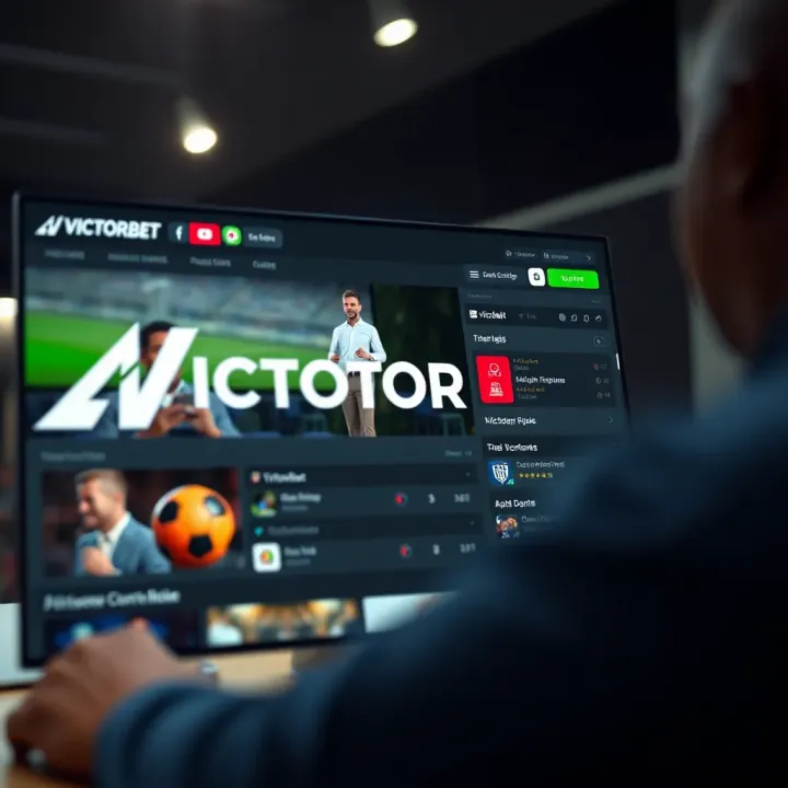 User interface showing VictorBet app promo code entry screen with bonus options