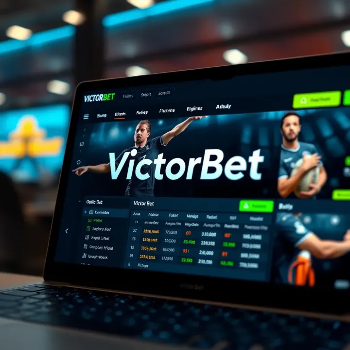 Security and Support Features in VictorBet App Smartphone showing security features and user support options within VictorBet app