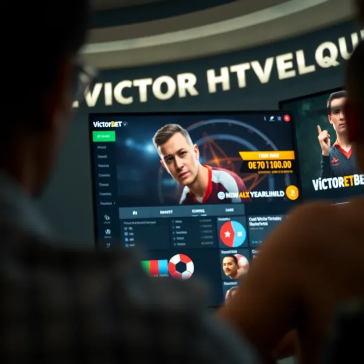 Screenshot showing the Victorbet app interface with betting options on a smartphone screen