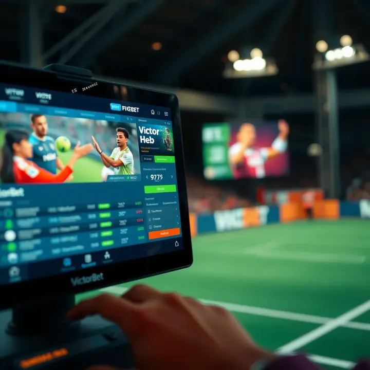 Customer support chat interface on a smartphone for VictorBet assistance in Nigeria