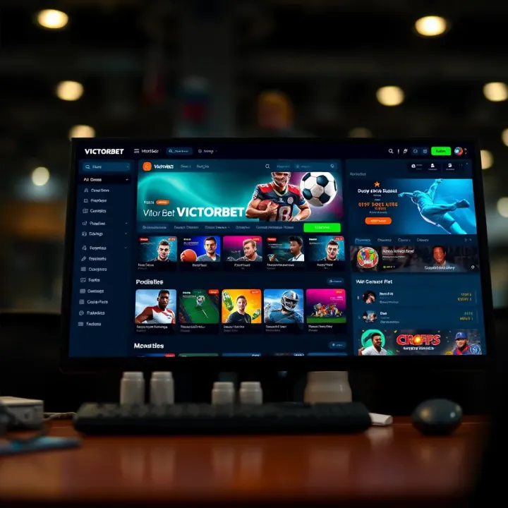 VictorBet Fortune Tiger user interface displaying various betting markets and odds