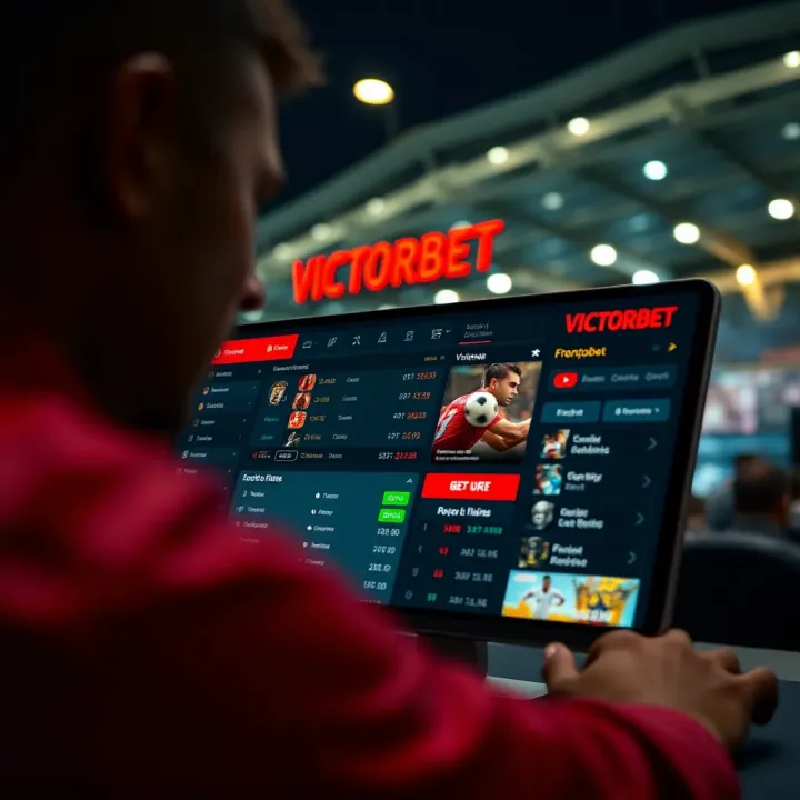 Colorful interface of VictorBet Rocketman Free showcasing sports betting options in Nigeria