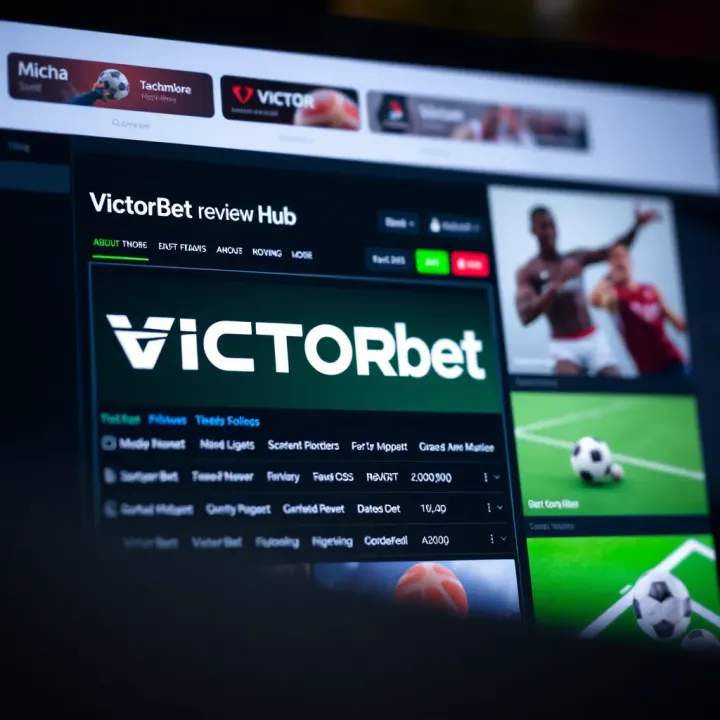 Screenshot of VictorBet Rwanda user interface displaying betting options and statistics
