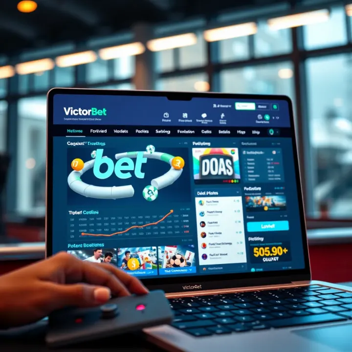 Safe Betting Experience with Local Payment Methods on VictorBet Secure online betting interface showcasing local payment options and security features