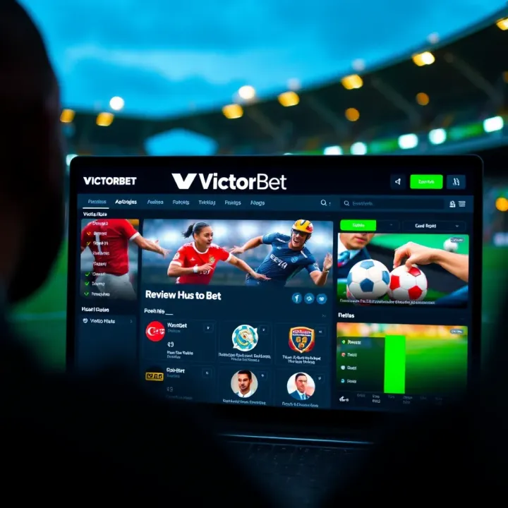 VictorBet Sports Sign-Up Bonus Overview for Nigerian Bettors Illustration showcasing the VictorBet sports sign-up bonus offer interface for Nigerian bettors